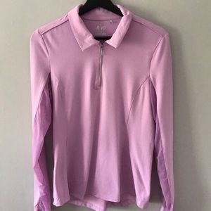 Nivo Golf lavender quarter zip. EUC